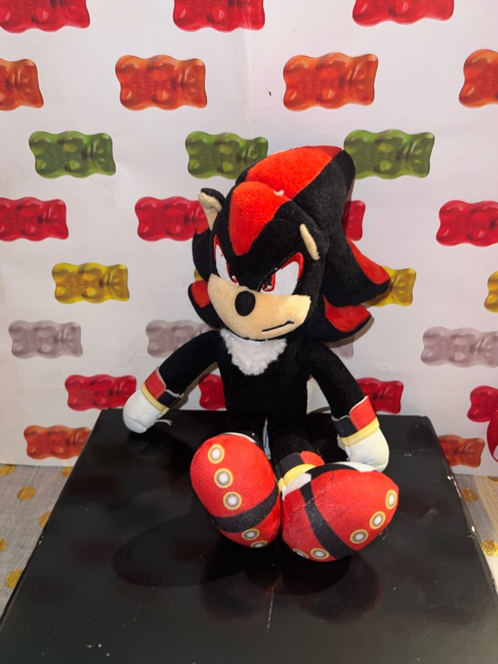 Shadow the Hedgehog Plush - Black & Red Sonic Character